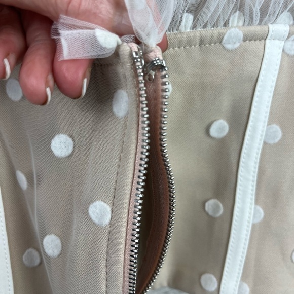 RUNAWAY THE LABEL Mesh Bustier Hello Molly Swiss Dot Corset - Picture 14 of 16